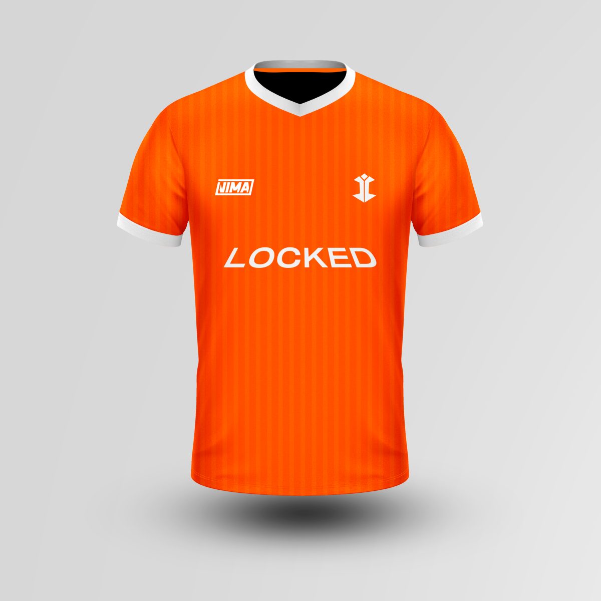Camiseta Naranja Locked Esports