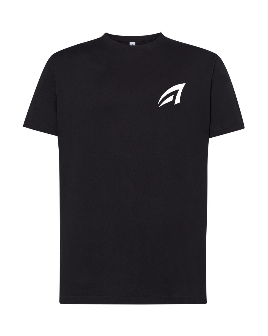 Camiseta Assentium Casual Negra