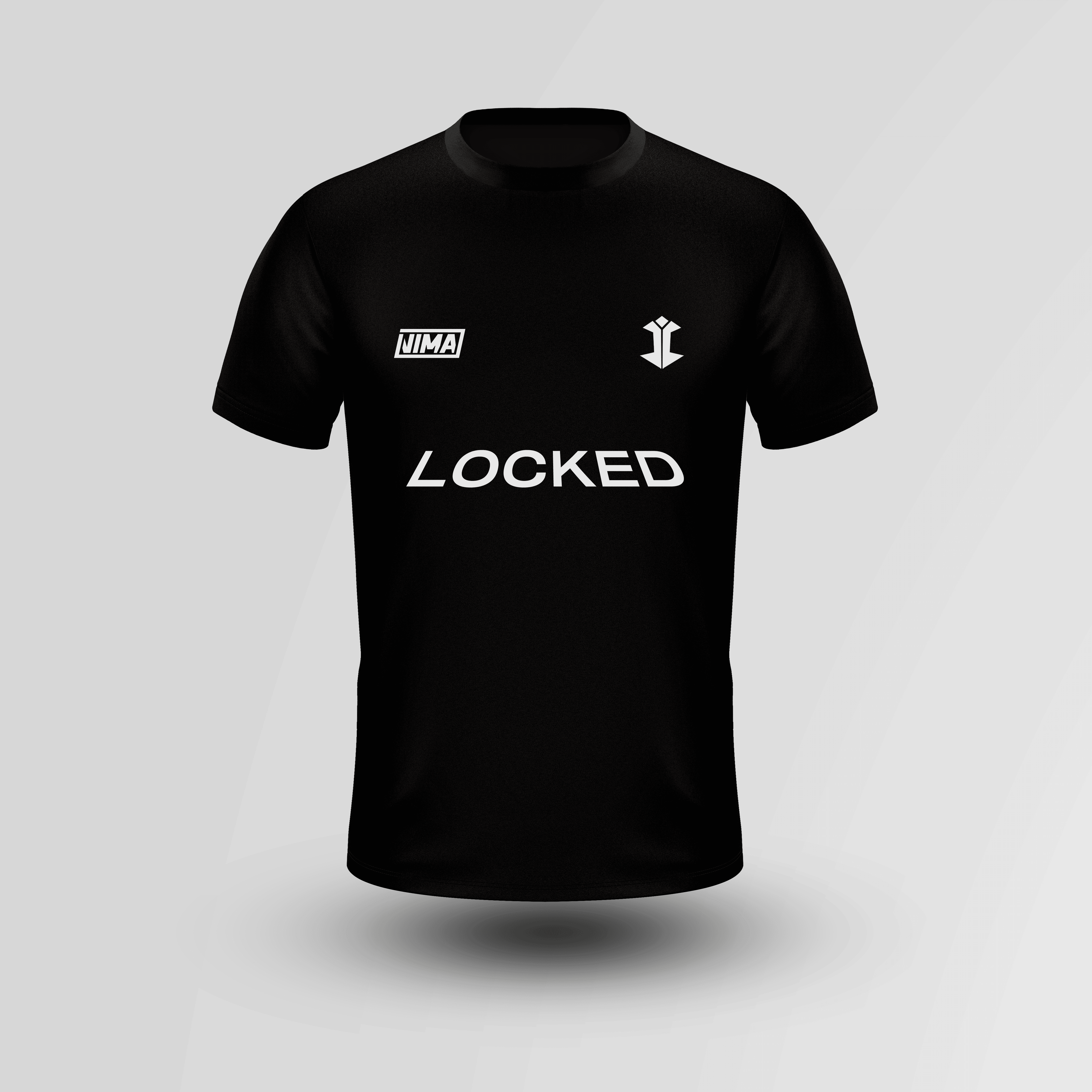 Camiseta Negra Locked Esports