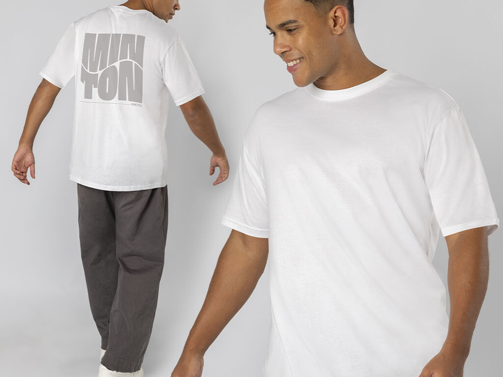 Camiseta Adulto Oversize Minton
