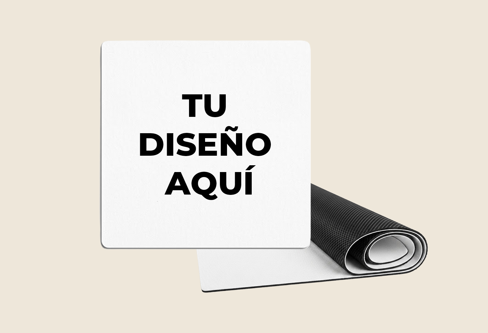 Alfombrilla personalizada 37cm X 37cm
