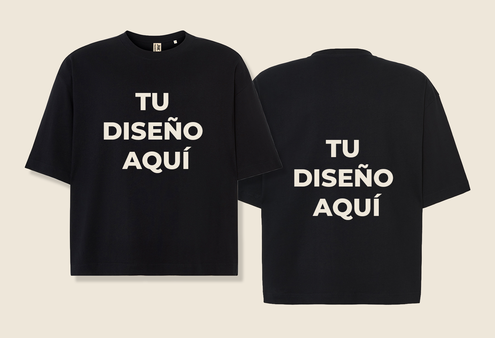 Camiseta manga corta Oversize Cropped