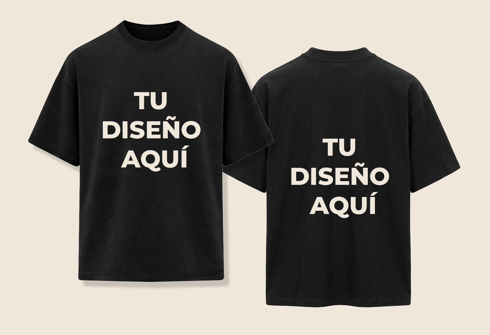 Camiseta manga corta Oversize ECO